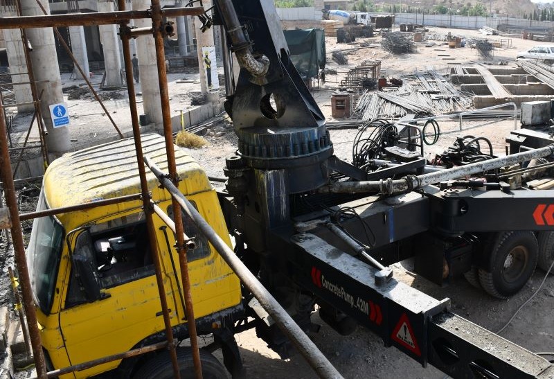 تصویر خبر اجرای ستونها و دیواربرشی طبقه دوم بلوک یک 