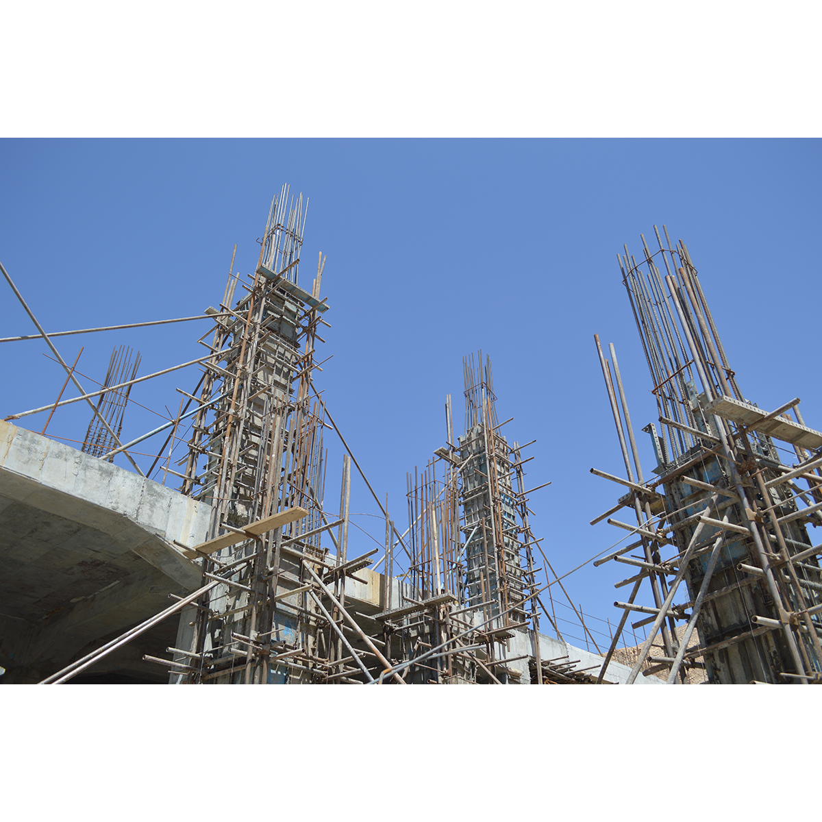 پیشرفت پروژه بیمارستان رسول اعظم شیراز /  مرداد 1401