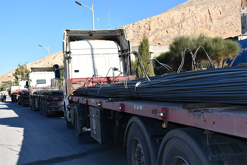 تصویر خبر خرید اولین مرحله 700 تن میلگرد، ورق و تیرآهن به ارزش 2 و نیم میلیارد تومان 