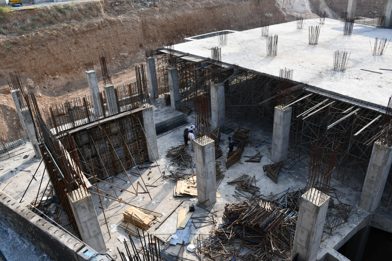 تصویر خبر اجرای دیواربرشی طبقه همکف بلوک دو 